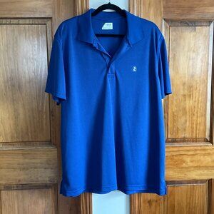 Like New Izod Golf Performance Polo Shirt Bright Blue Size XL